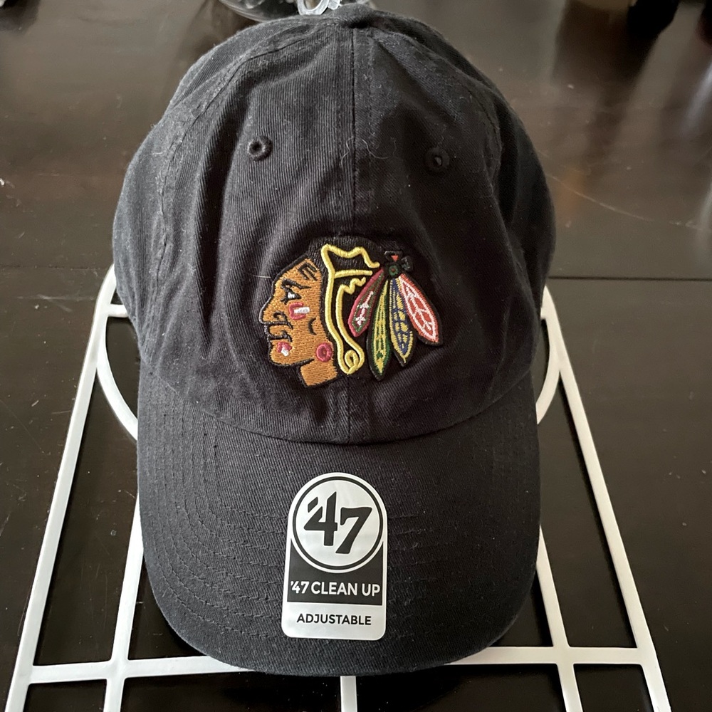 Chicago Blackhawk Ball Cap.